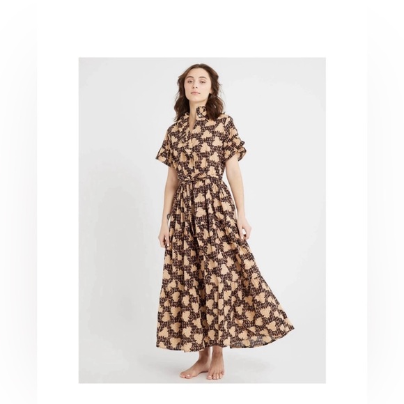 Mille “Victoria” Floral Print Maxi Dress, size L - Picture 6 of 7